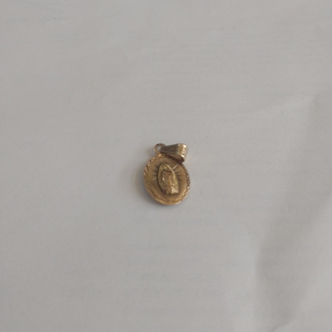 DIJE, MEDALLA RELIGIOSA ORO, ORO MUY BAJO 8 K 1.4 GRMS (SEMINUEVO)