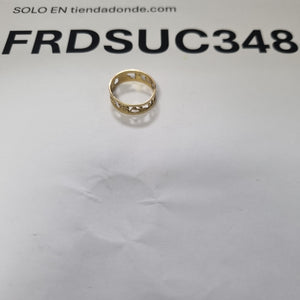 ARGOLLA DE LA SUERTE ORO 14 K 2 GRMS (SEMINUEVO)