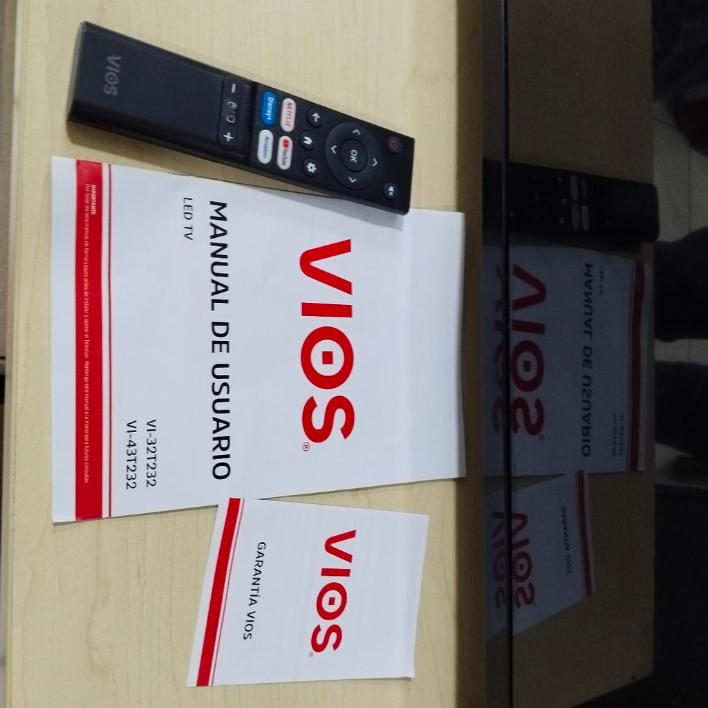 PANTALLA VIOS VI-43T232 43" LED (SEMINUEVO)