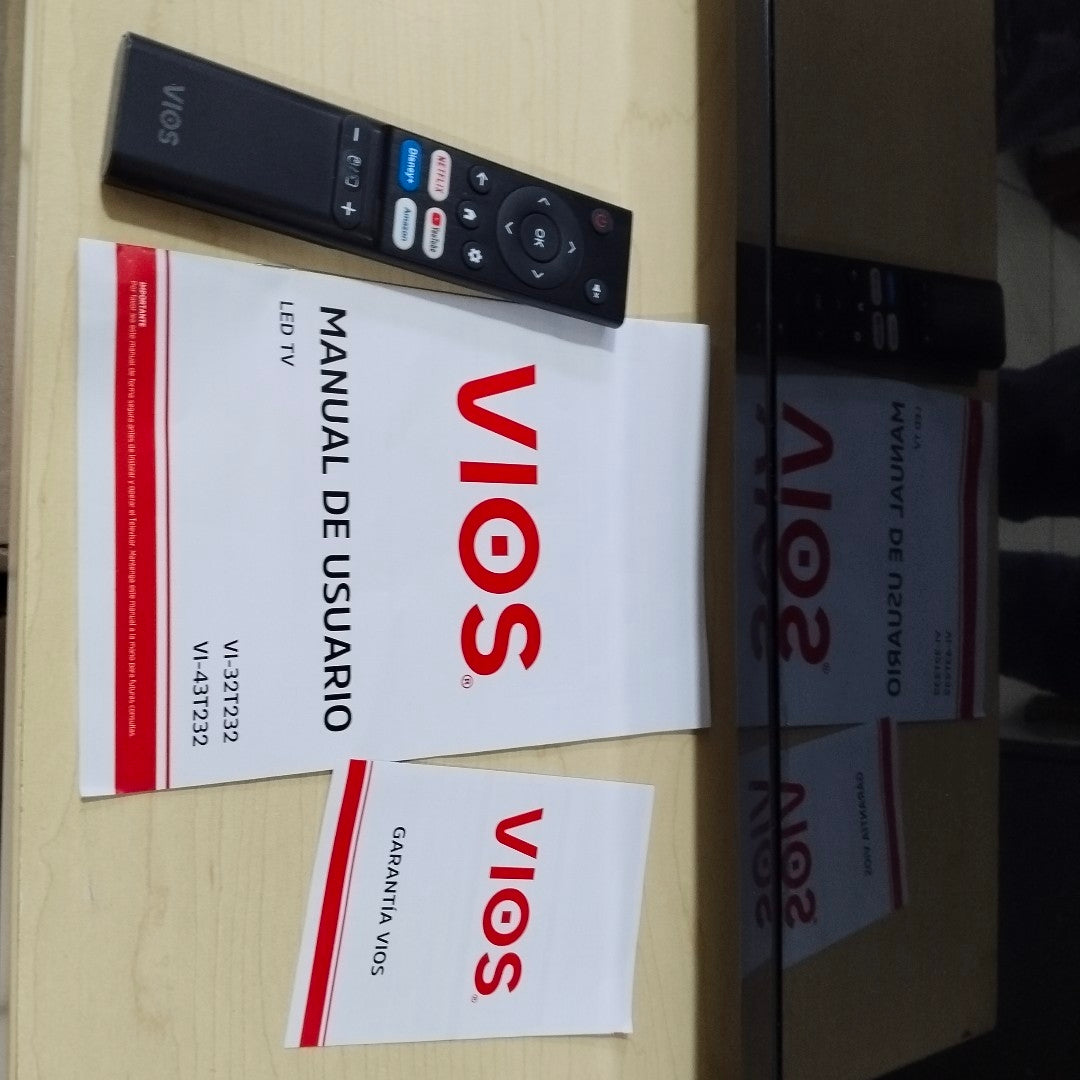 PANTALLA VIOS VI-43T232 43" LED (SEMINUEVO)