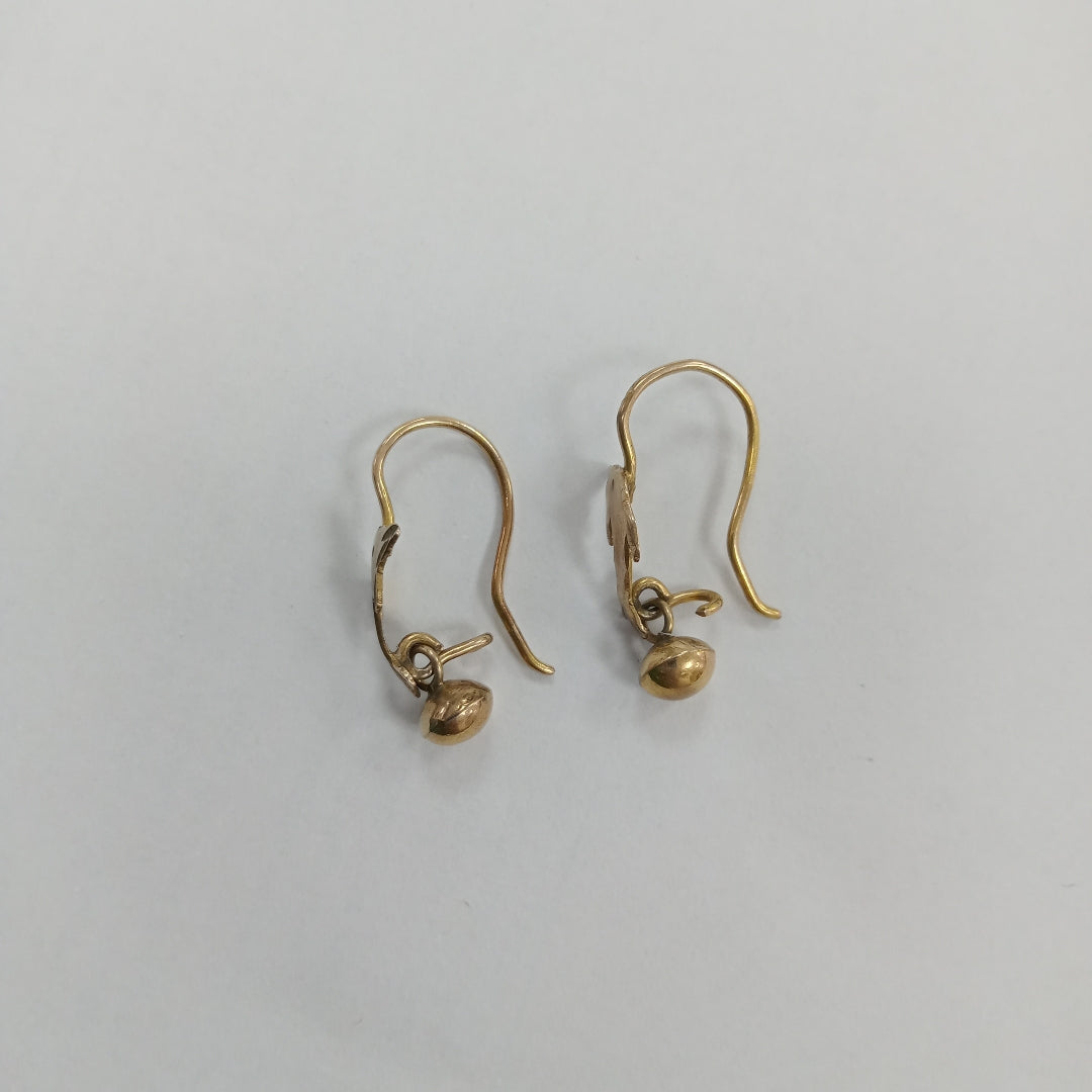 ARETES PAR ORO 8 K 1.3 GRMS (SEMINUEVO)