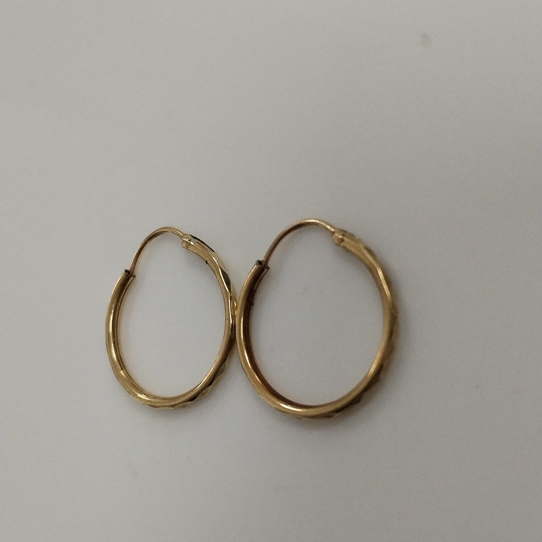 ARRACADAS PAR ORO 10 K 1.2 GRMS (SEMINUEVO)