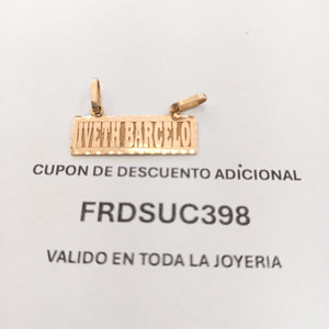 DIJE ORO 8 K 2,60 GRMS (SEMINUEVO)