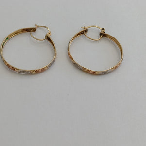 ARRACADAS PAR ORO 14 K 2,80 GRMS (SEMINUEVO)