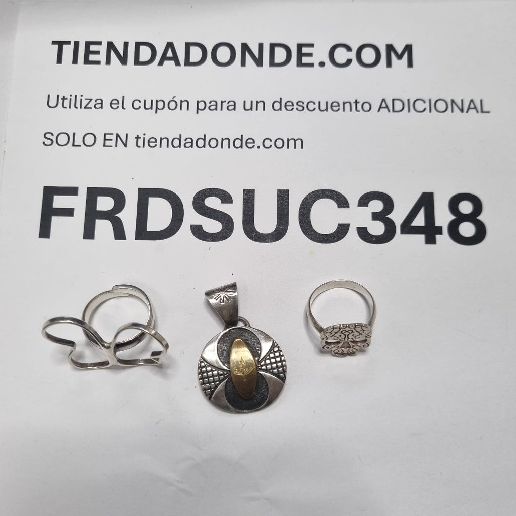 ANILLITO, DIJE PLATA 15.3 GRMS (SEMINUEVO)