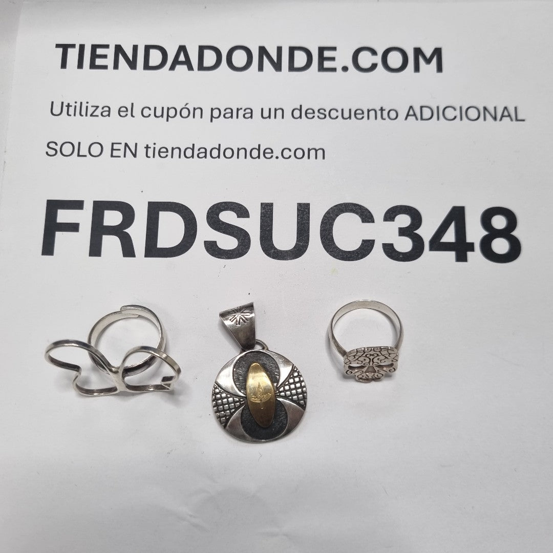 ANILLITO, DIJE PLATA 15.3 GRMS (SEMINUEVO)