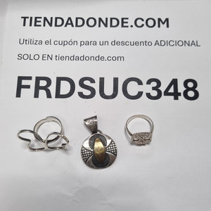 ANILLITO, DIJE PLATA 15.3 GRMS (SEMINUEVO)