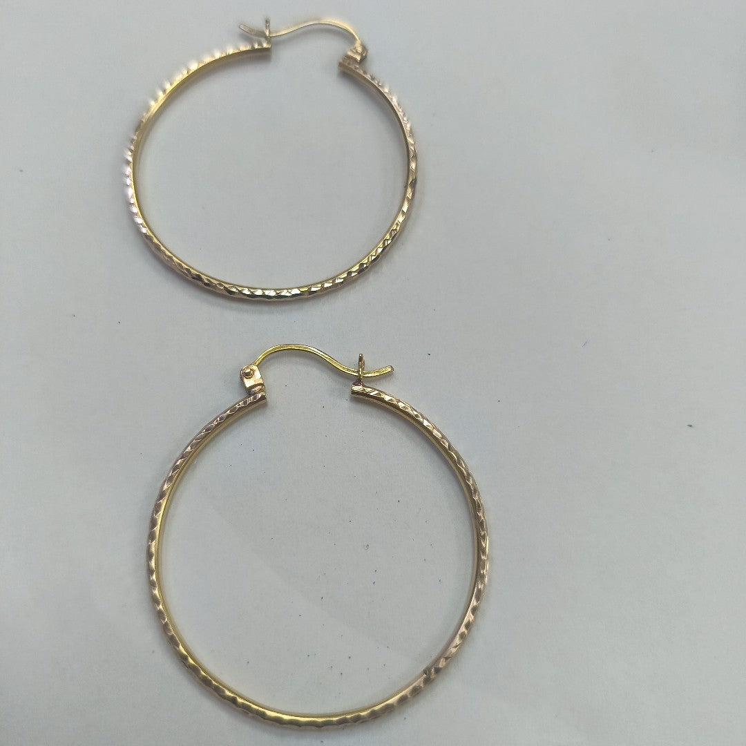 ARRACADAS PAR ORO 10 K 5,90 GRMS (SEMINUEVO)