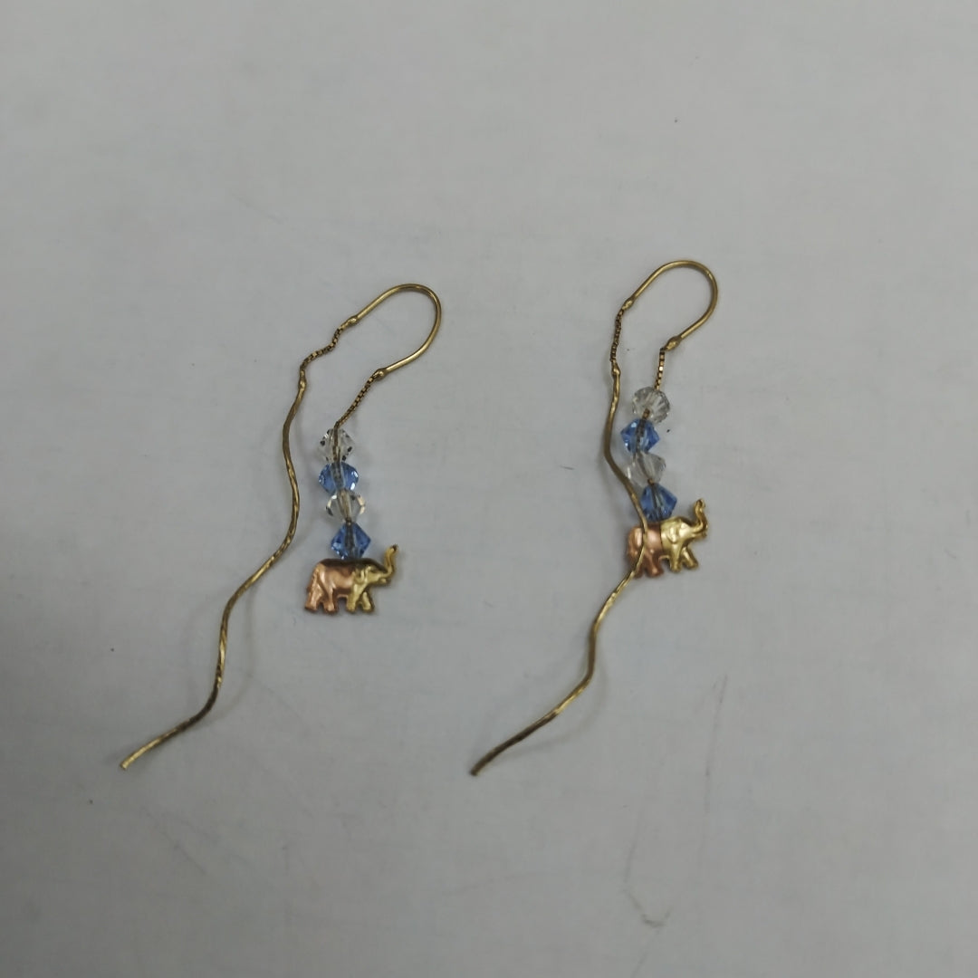 ARETES PAR ORO 14 K 1.7 GRMS (SEMINUEVO)