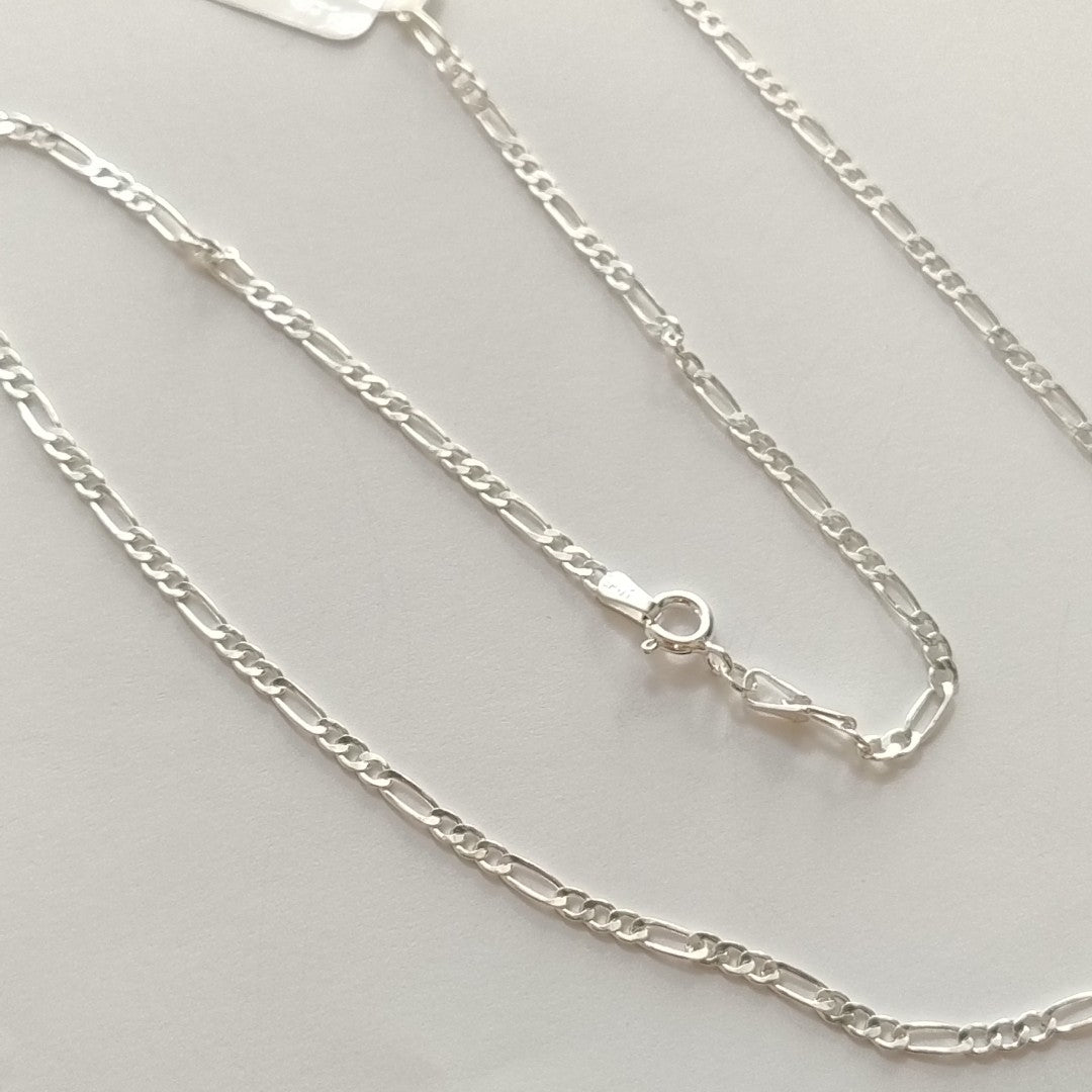 CADENA 3X1 PLATA .925 55 CM 4.52 GR (NUEVO)