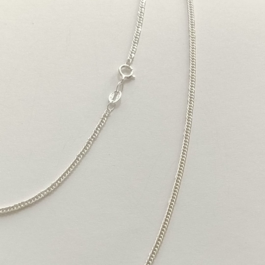CADENA BARBADA PLATA .925 60 CM 4.82 GR (NUEVO)