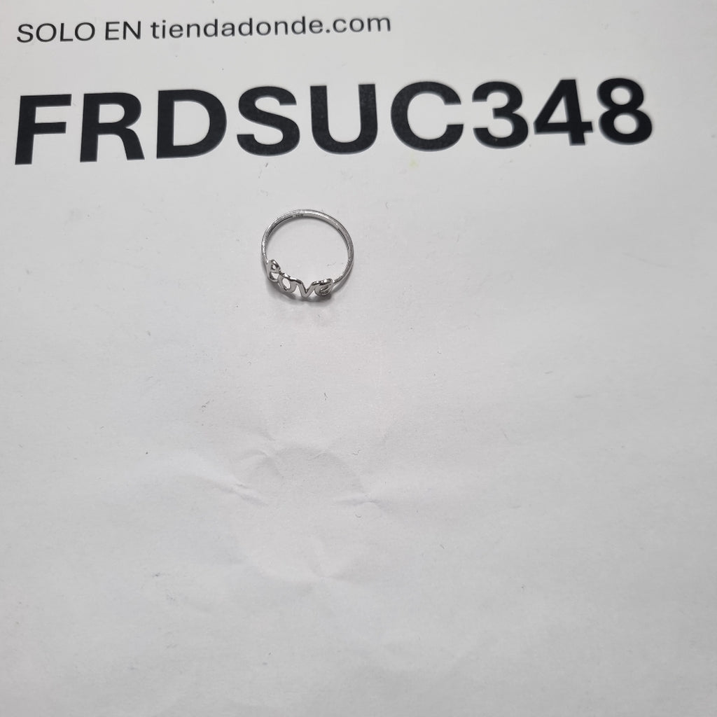 ANILLITO ORO, ORO BLANCO 14 K 1.2 GRMS (SEMINUEVO)