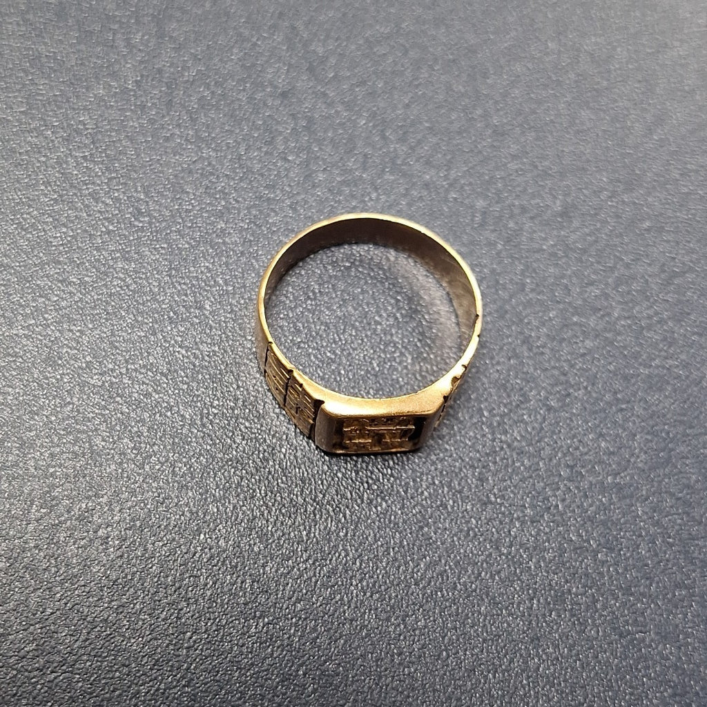 ANILLO DE GRADUACIÓN ORO 8 K 4,30 GRMS (SEMINUEVO)