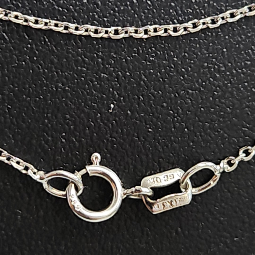 CADENA ORO BLANCO 14 K 1.4 GRMS (SEMINUEVO)