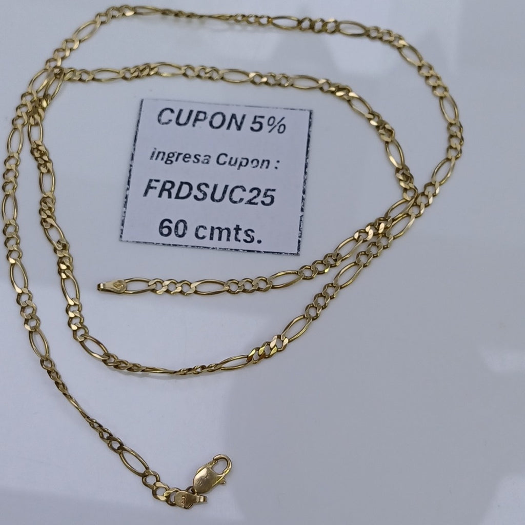 CADENA ORO 14 K 8.9 GRMS (SEMINUEVO)