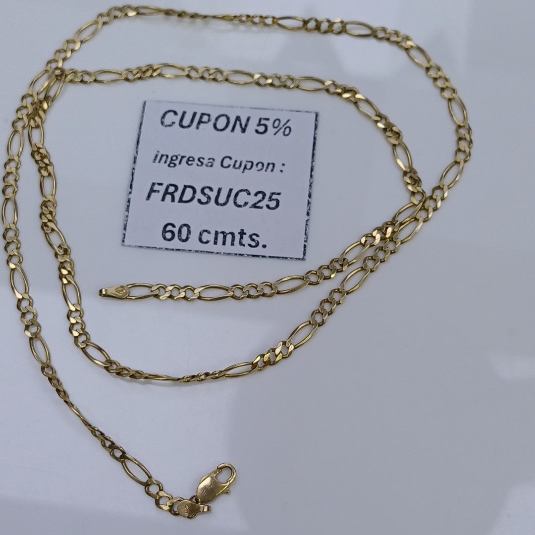 CADENA ORO 14 K 8.9 GRMS (SEMINUEVO)