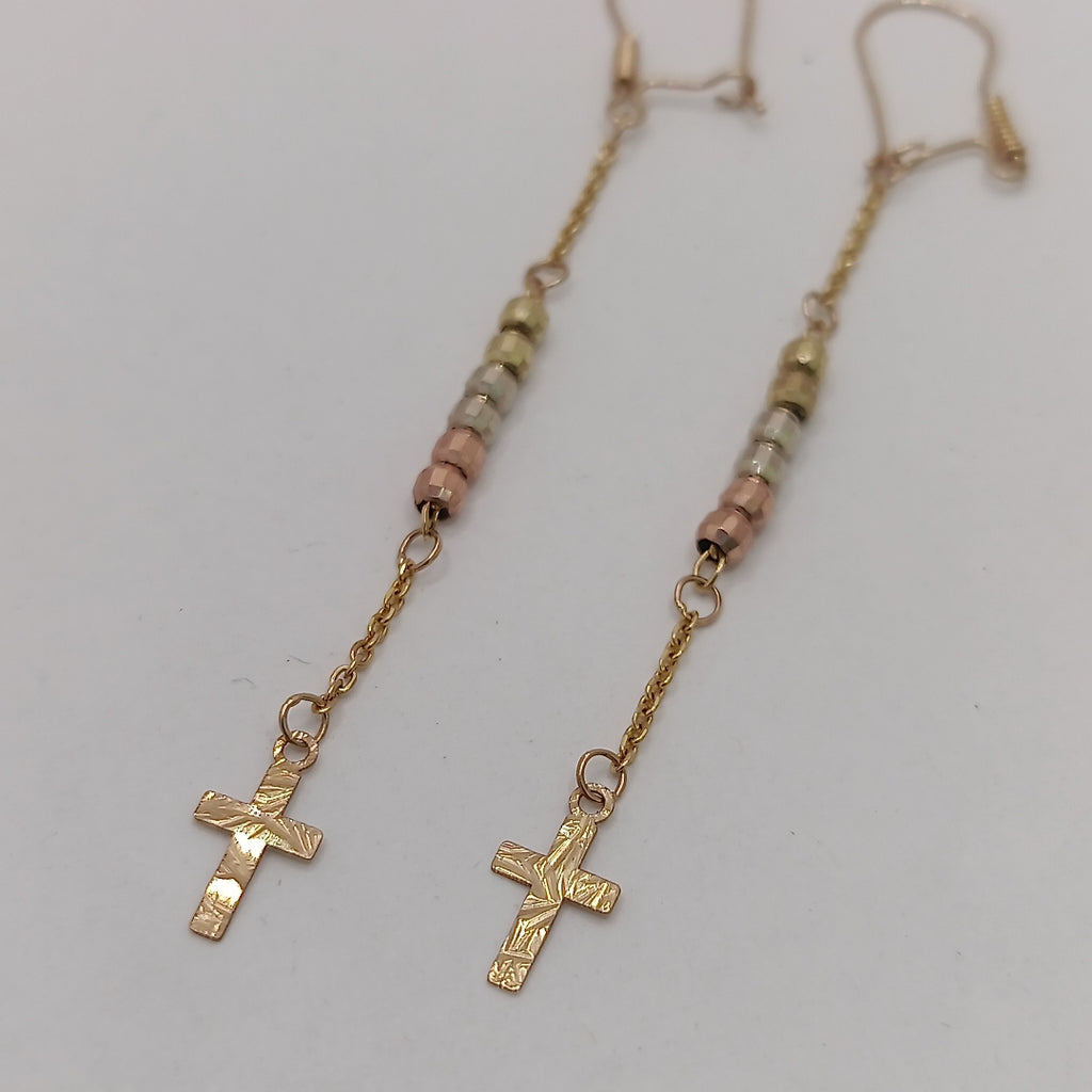 ARETES PAR ORO 10 K 1.5 GRMS (SEMINUEVO)