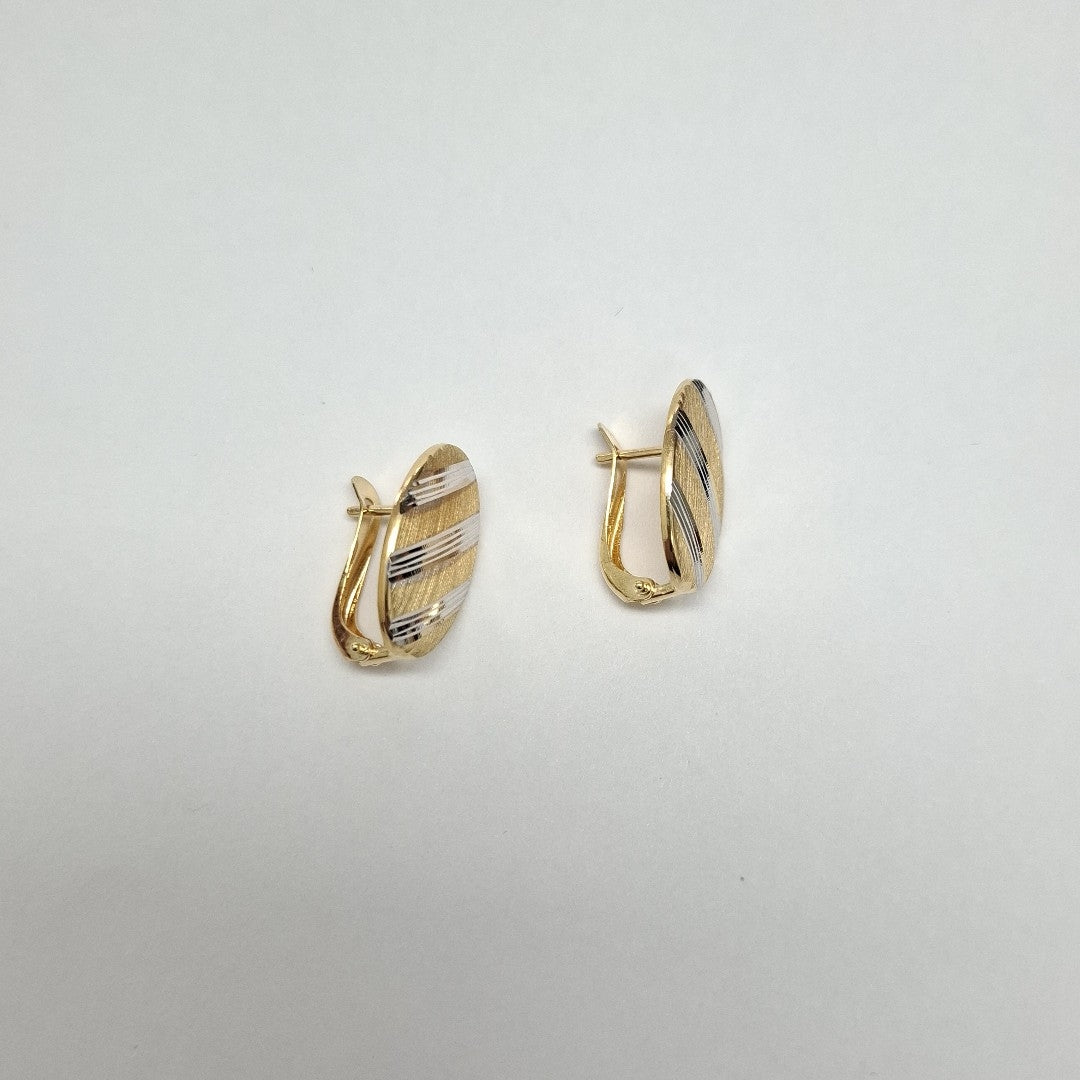 ARETES PAR ORO 14 K 2,60 GRMS (SEMINUEVO)