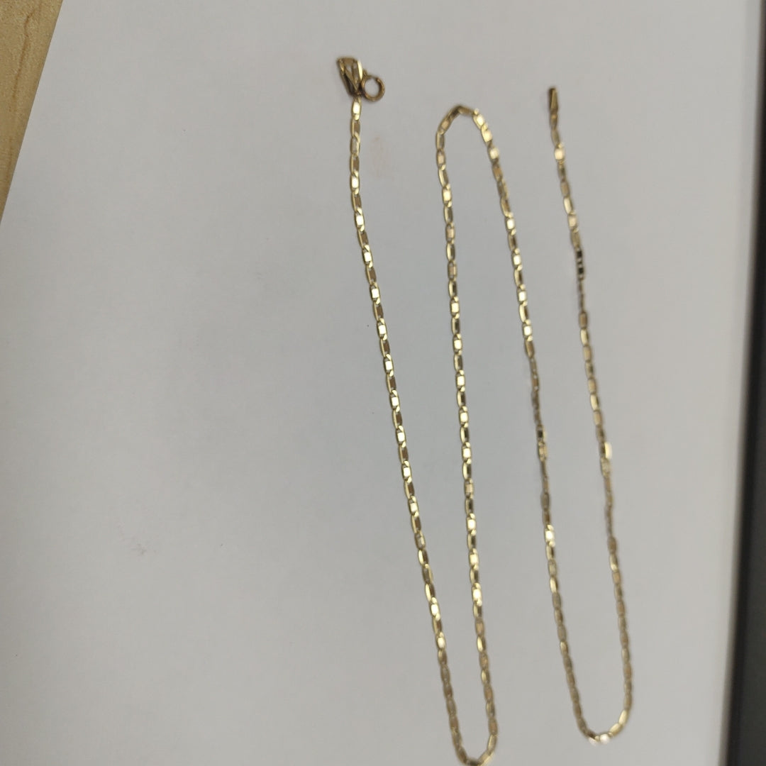 CADENA ORO COMBINADO 14 K 3,60 GRMS (SEMINUEVO)