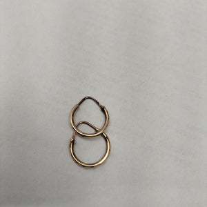 ARRACADAS PAR ORO 10 K 0.9 GRMS (SEMINUEVO)
