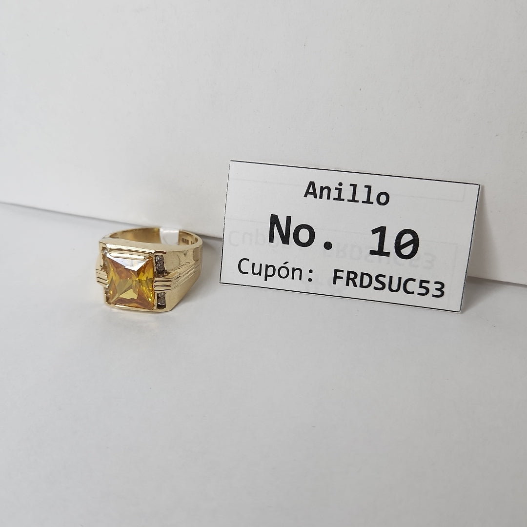 ANILLO ORO 14 K 12,20 GRMS (SEMINUEVO)