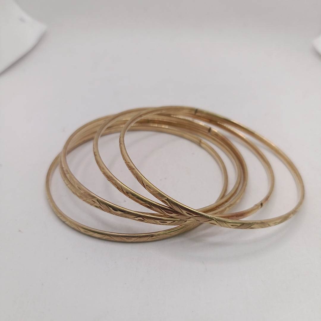 PULSERA RIGIDA ORO 10 K 15.3 GRMS (SEMINUEVO)