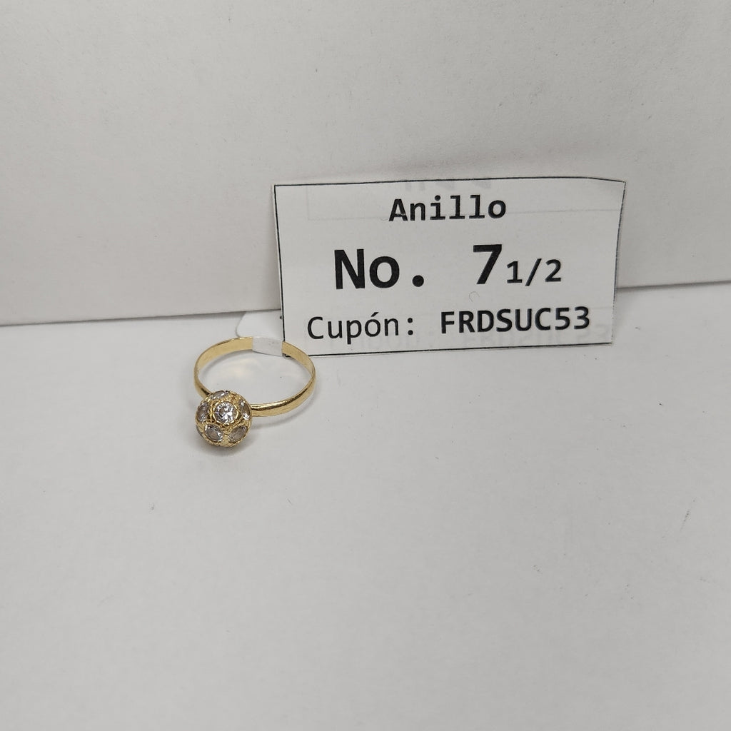 ANILLITO ORO 14 K 2,30 GRMS (SEMINUEVO)