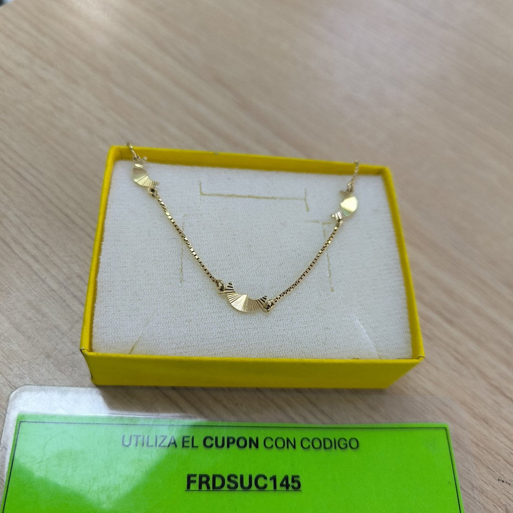 PULSERA ORO 14 K 1.6 GRMS (SEMINUEVO)