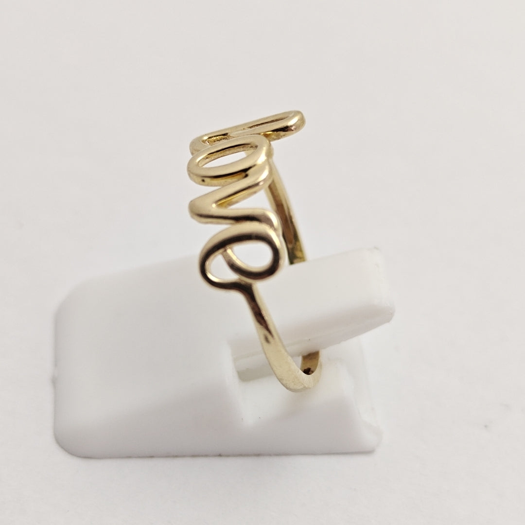 ANILLITO ORO 14 K 1.2 GRMS (SEMINUEVO)