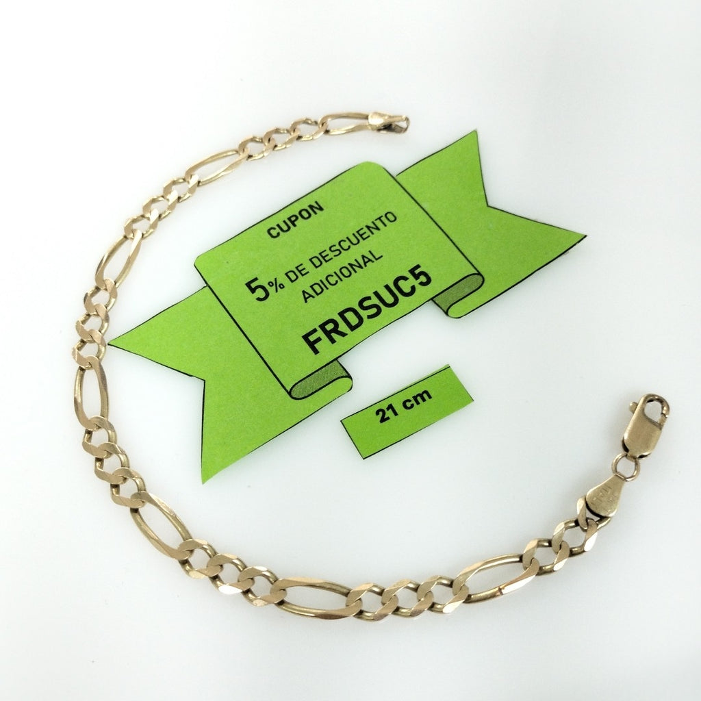 PULSERA ORO 14 K 9,50 GRMS (SEMINUEVO)