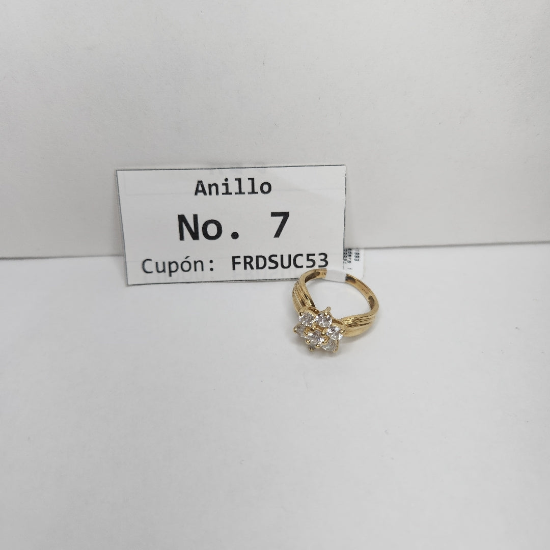 ANILLO ORO 10 K 3,30 GRMS (SEMINUEVO)