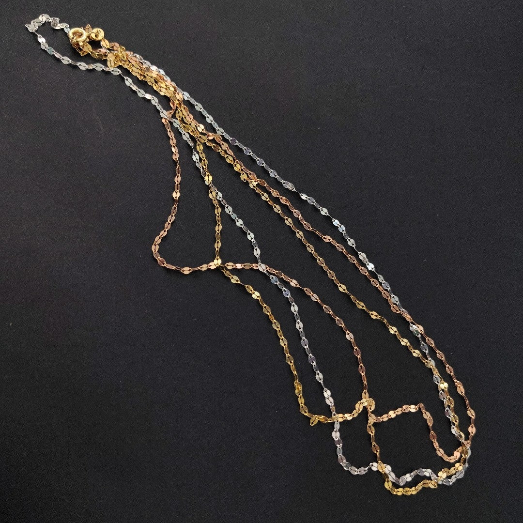 CADENA ORO 14 K 2.9 GRMS (SEMINUEVO)