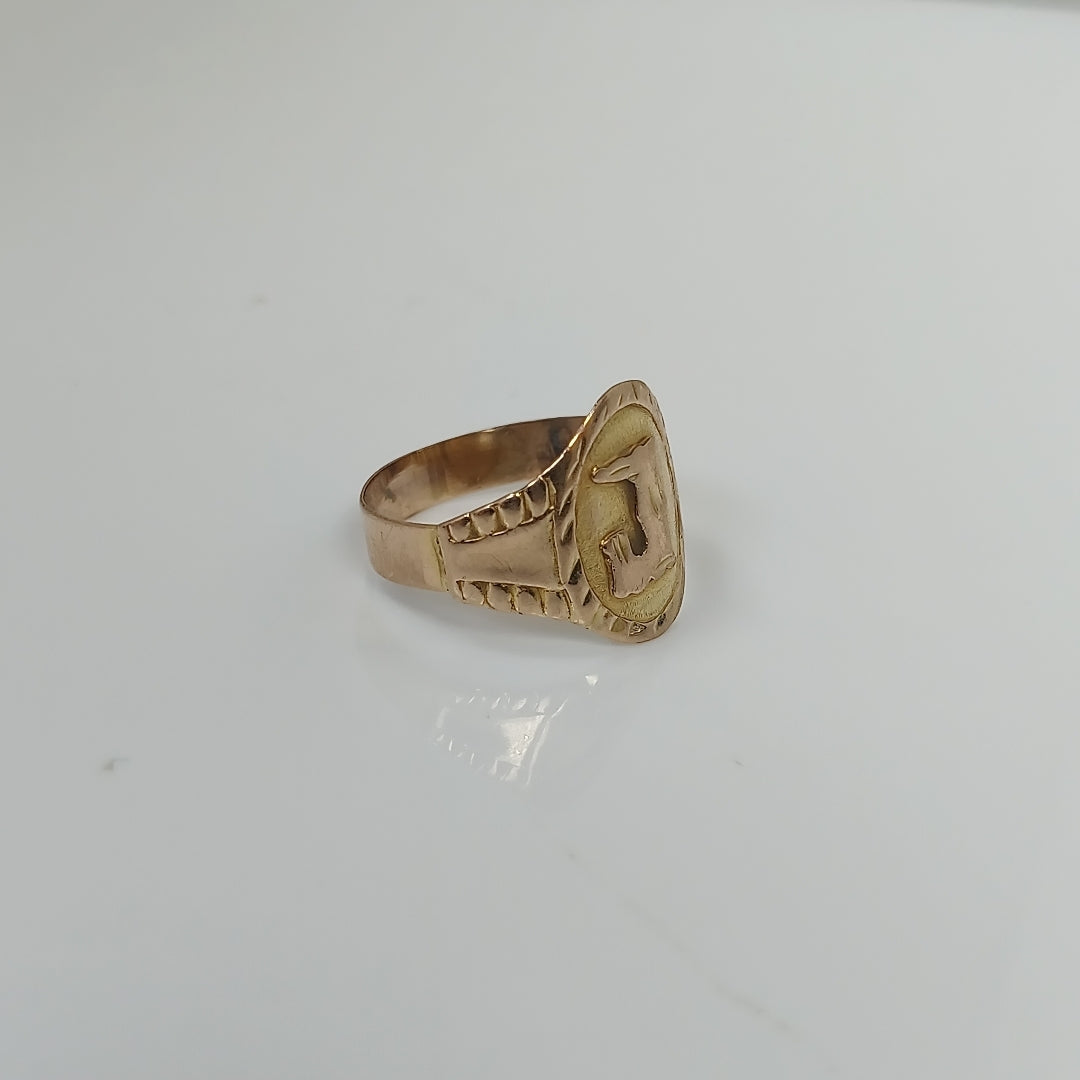 ANILLO ORO 8 K 2 GRMS (SEMINUEVO)