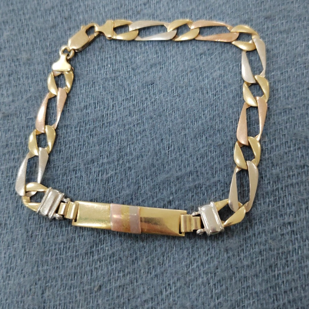 ESCLAVA ORO 14 K 10.1 GRMS (SEMINUEVO)