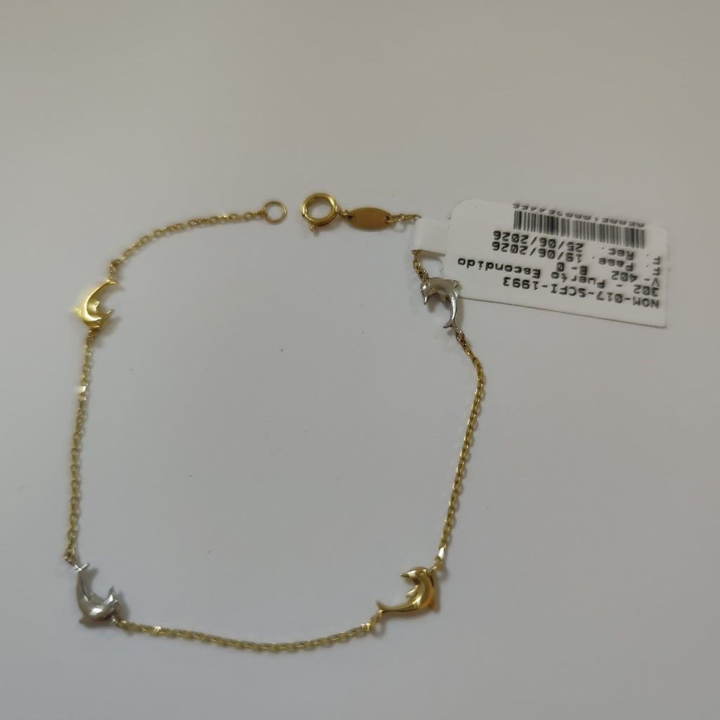 PULSERAS DAMA ORO 14K 1.5 (NUEVO)