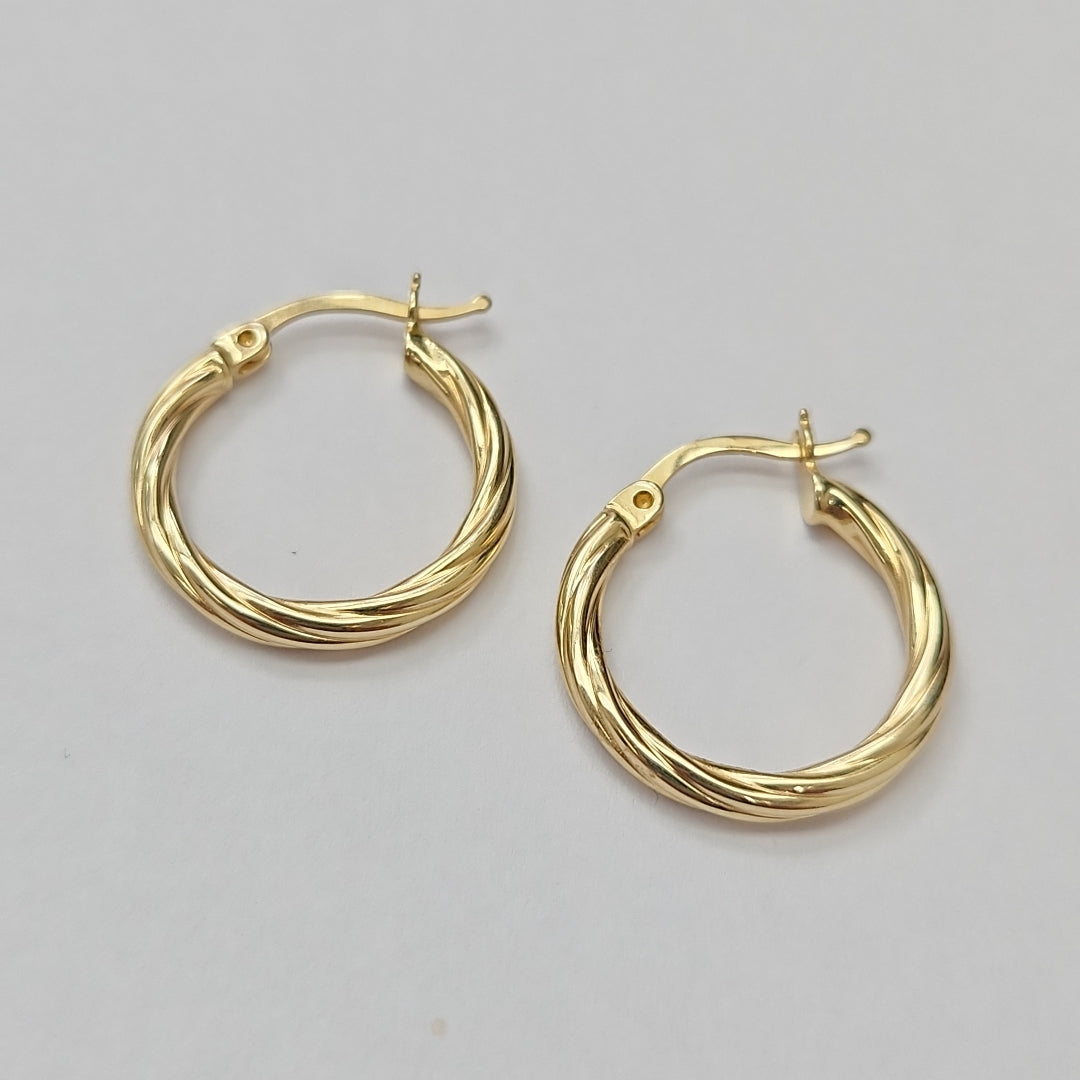 ARRACADAS ORO 14K 1.4 (NUEVO)