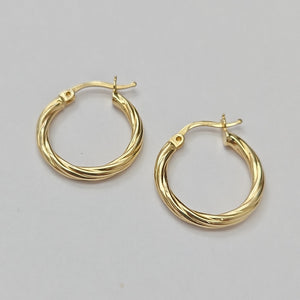 ARRACADAS ORO 14K 1.4 (NUEVO)