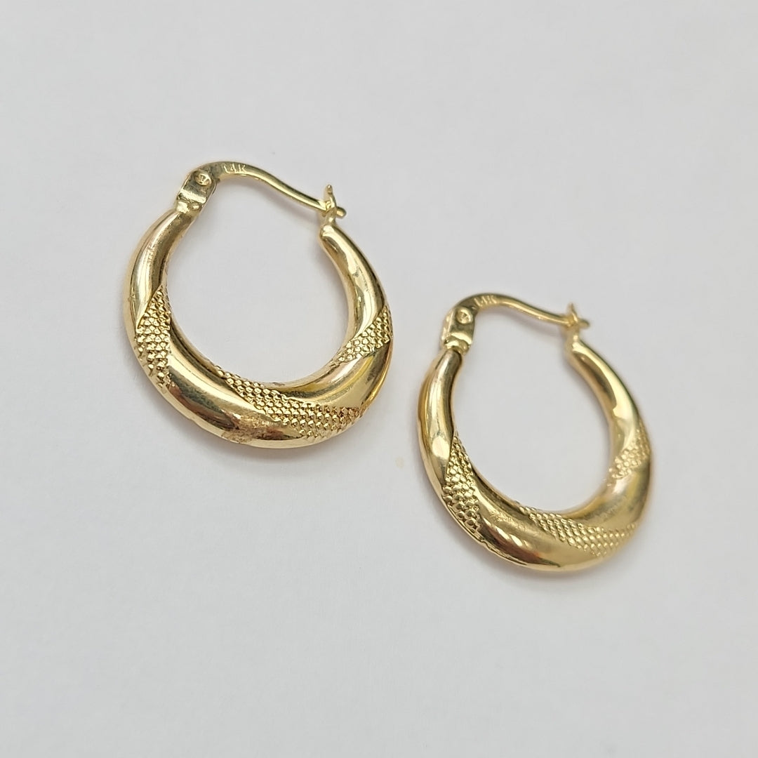 ARRACADAS ORO 14K 1.8 (NUEVO)