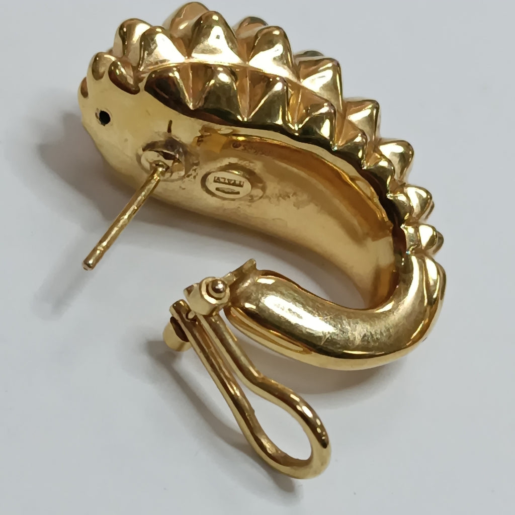 BROQUELES PAR ORO 14 K 8 GRMS (SEMINUEVO)