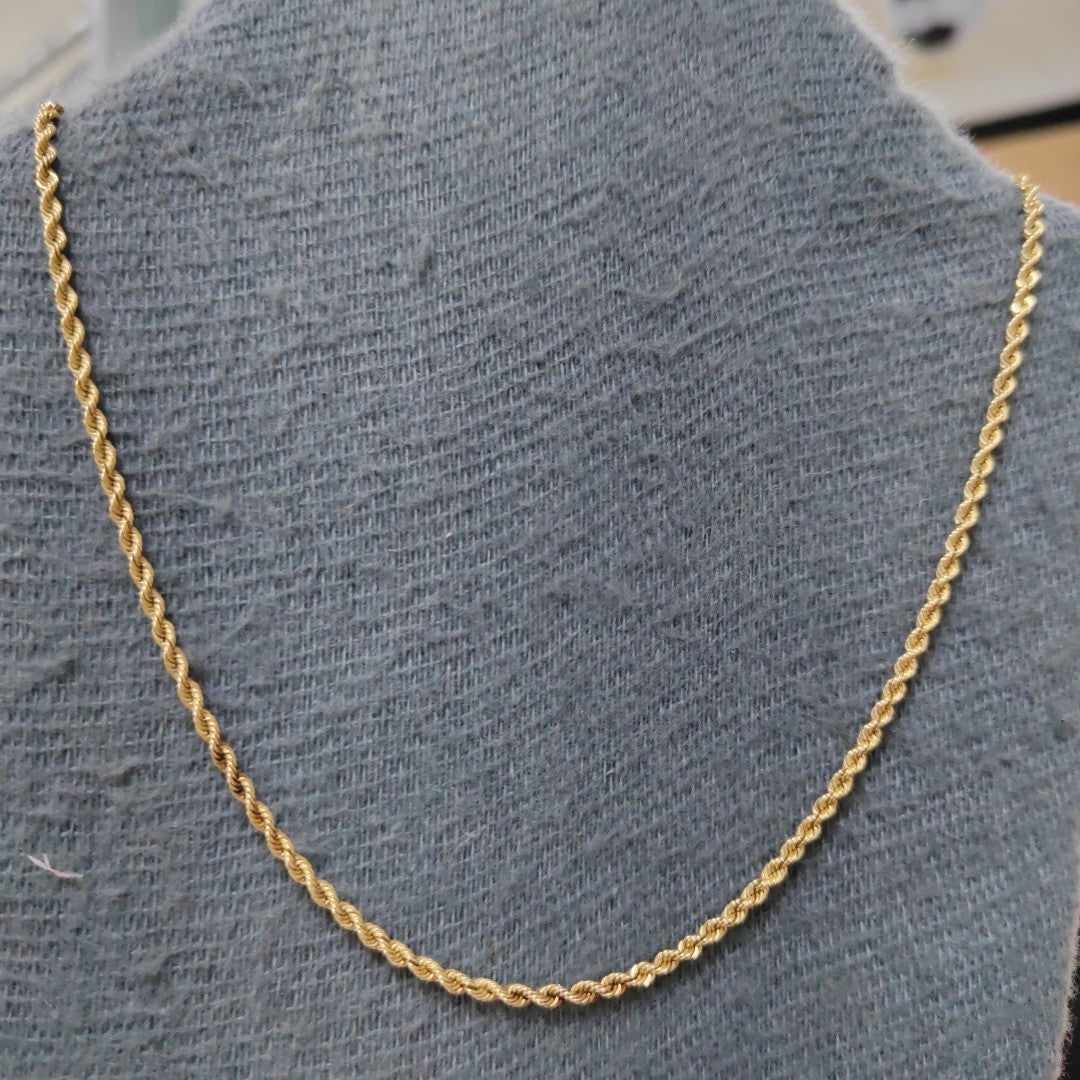 CADENA ORO 14 K 8.1 GRMS (SEMINUEVO)