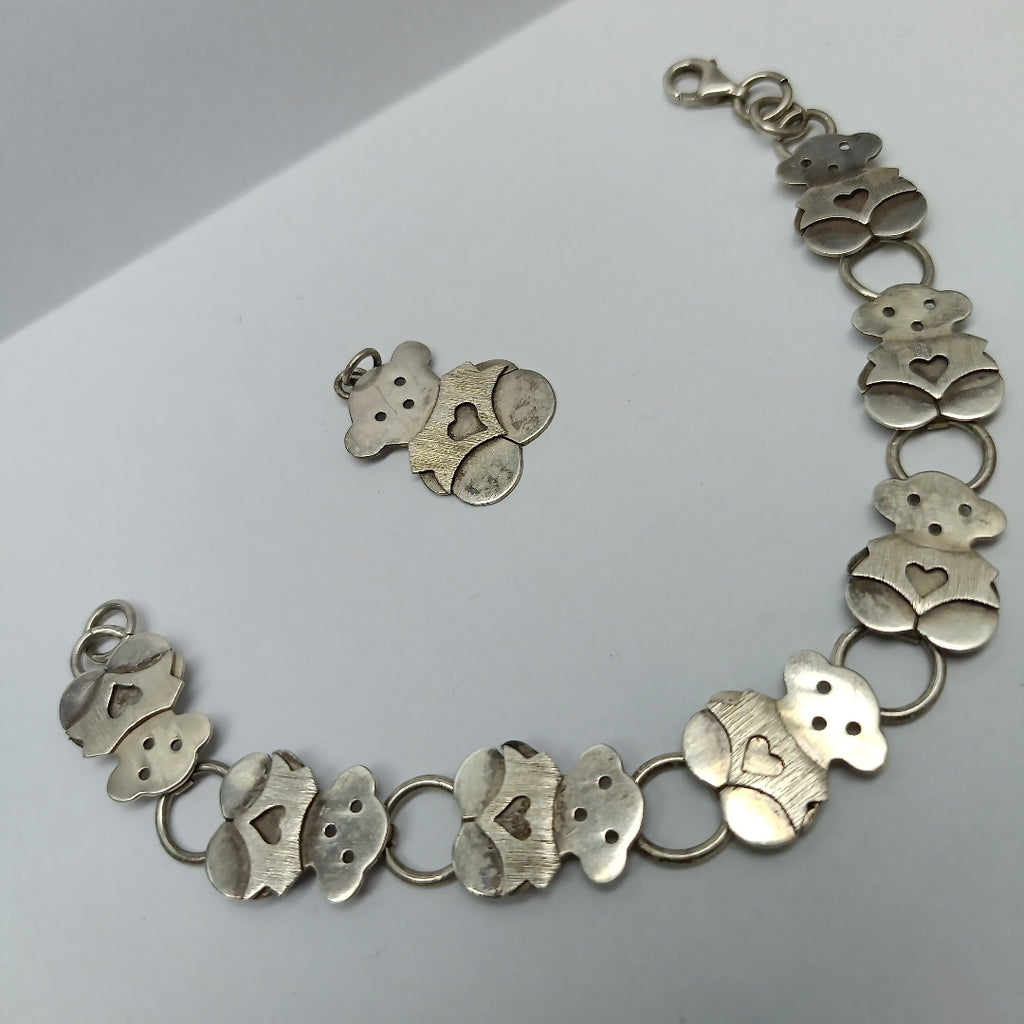 DIJE,PULSERA PLATA 15,30 GRMS (SEMINUEVO)