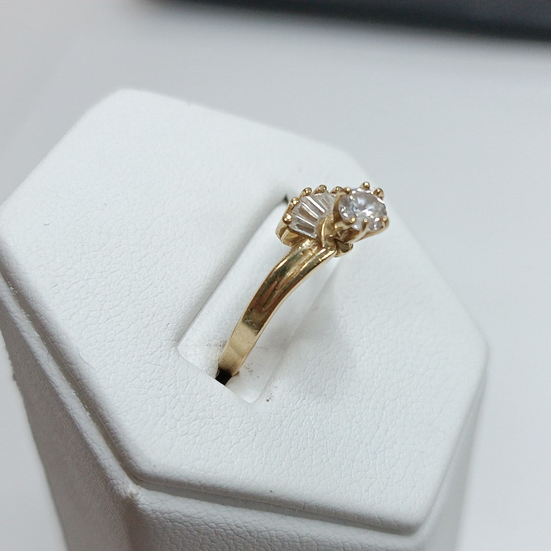 ANILLO ORO 14 K 2,60 GRMS (SEMINUEVO)