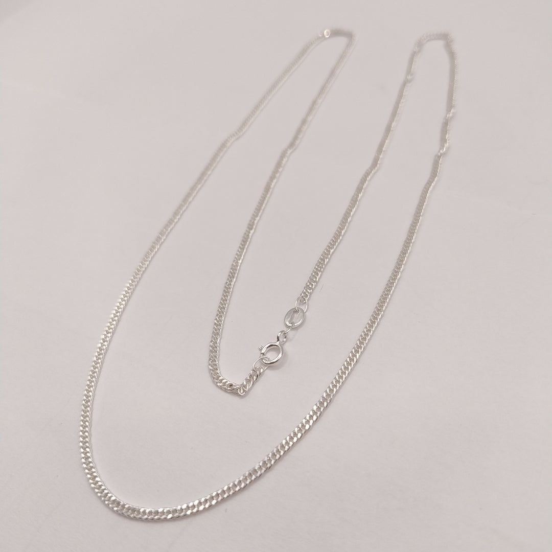 CADENA BARBADA PLATA .925 60 CM 4.82 GR (NUEVO)