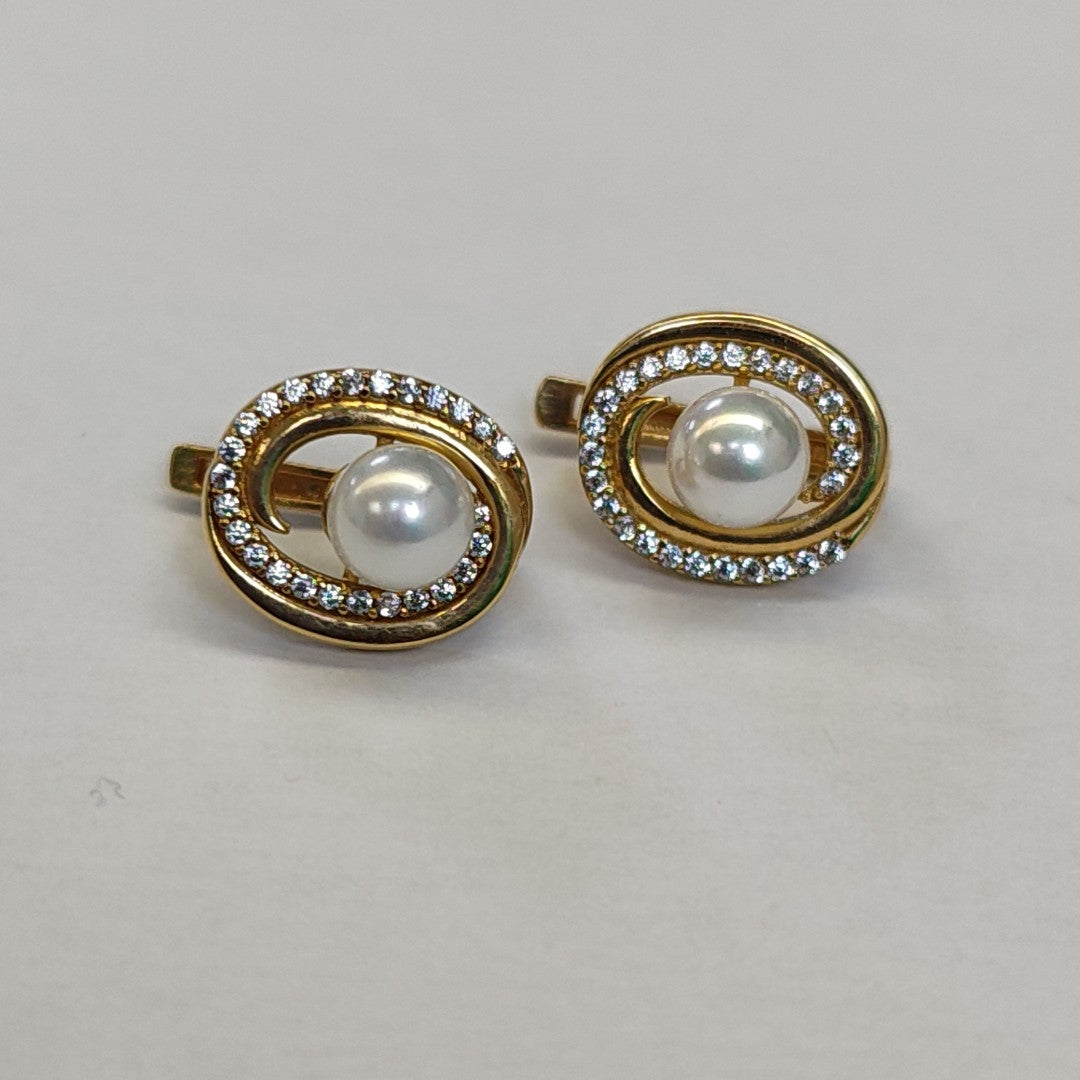 BROQUELES ORO 14K 3.9 (NUEVO)