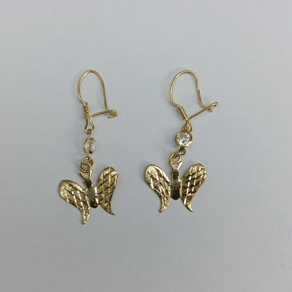 ARETES PAR ORO 10 K 1.1 GRMS (SEMINUEVO)
