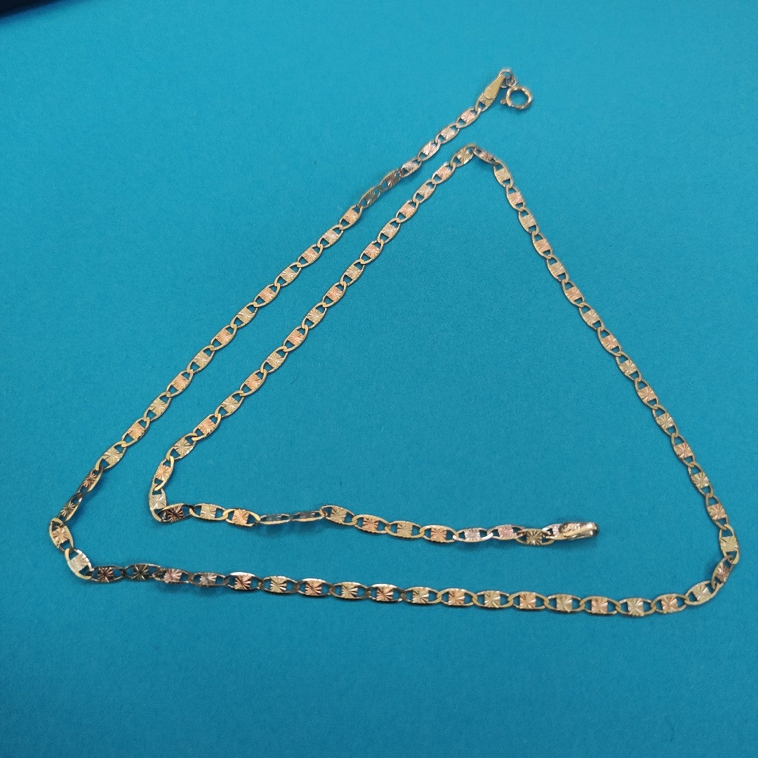 CADENA ORO 10 K 3.9 GRMS (SEMINUEVO)