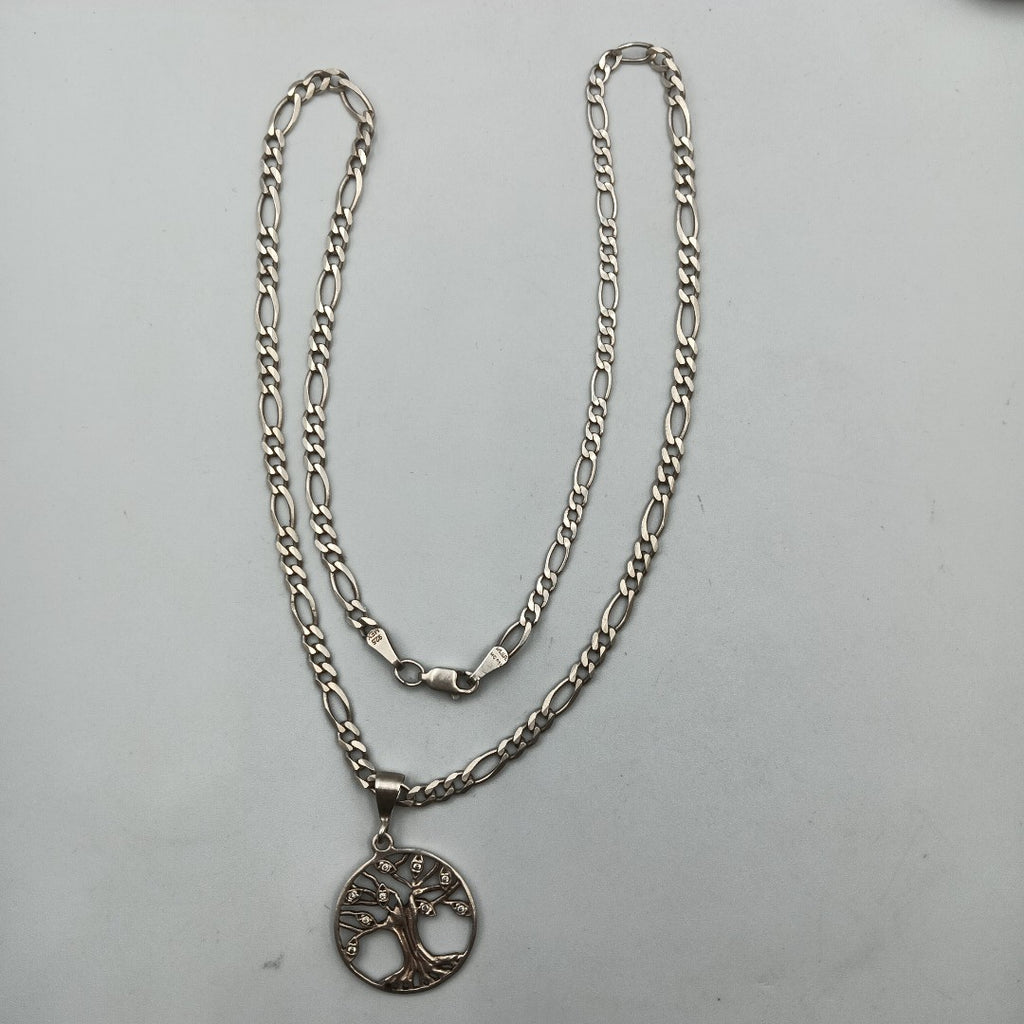 CADENA, DIJE PLATA 13.7 GRMS (SEMINUEVO)