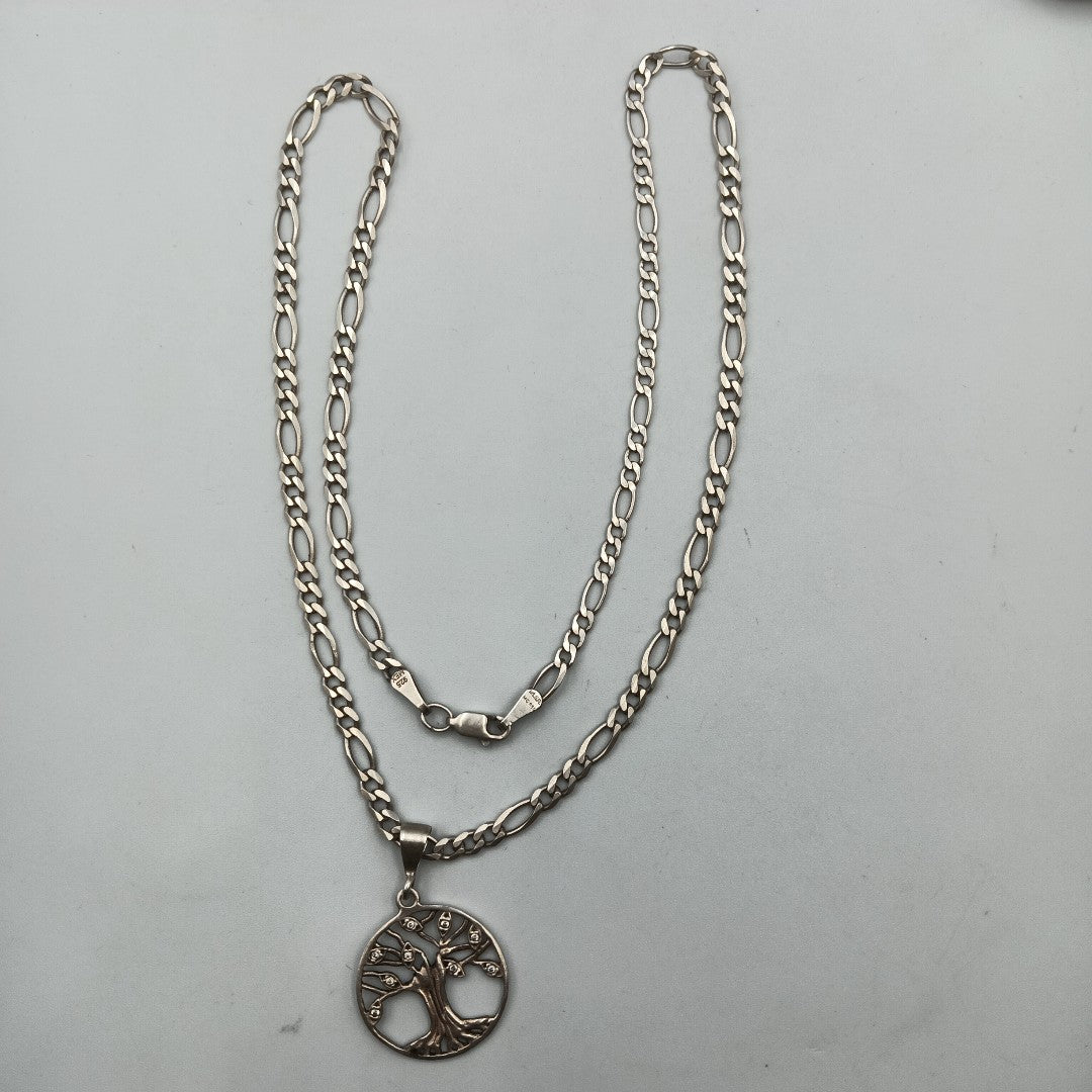 CADENA, DIJE PLATA 13.7 GRMS (SEMINUEVO)