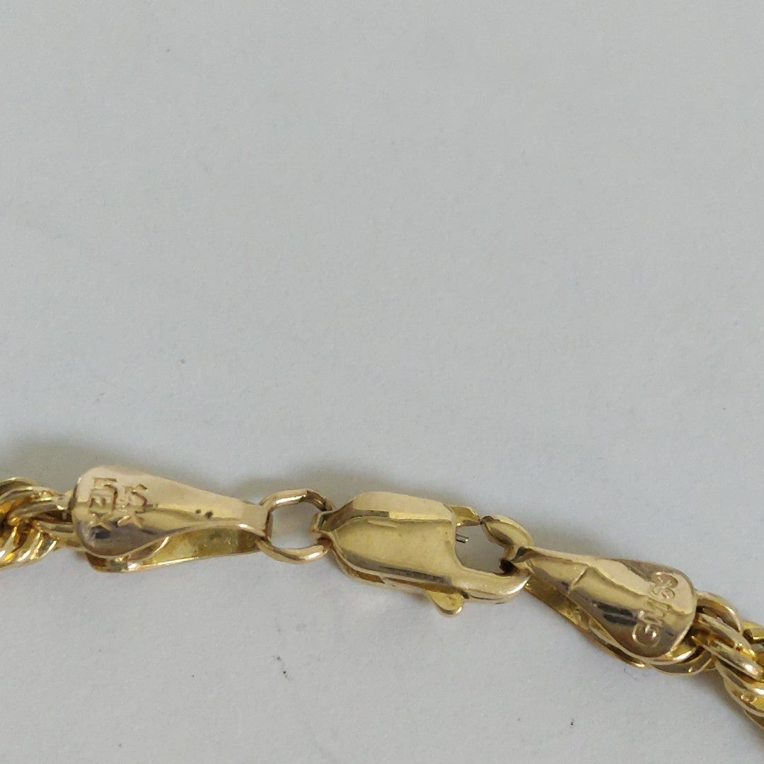 PULSERA ORO 14 K 9.1 GRMS (SEMINUEVO)