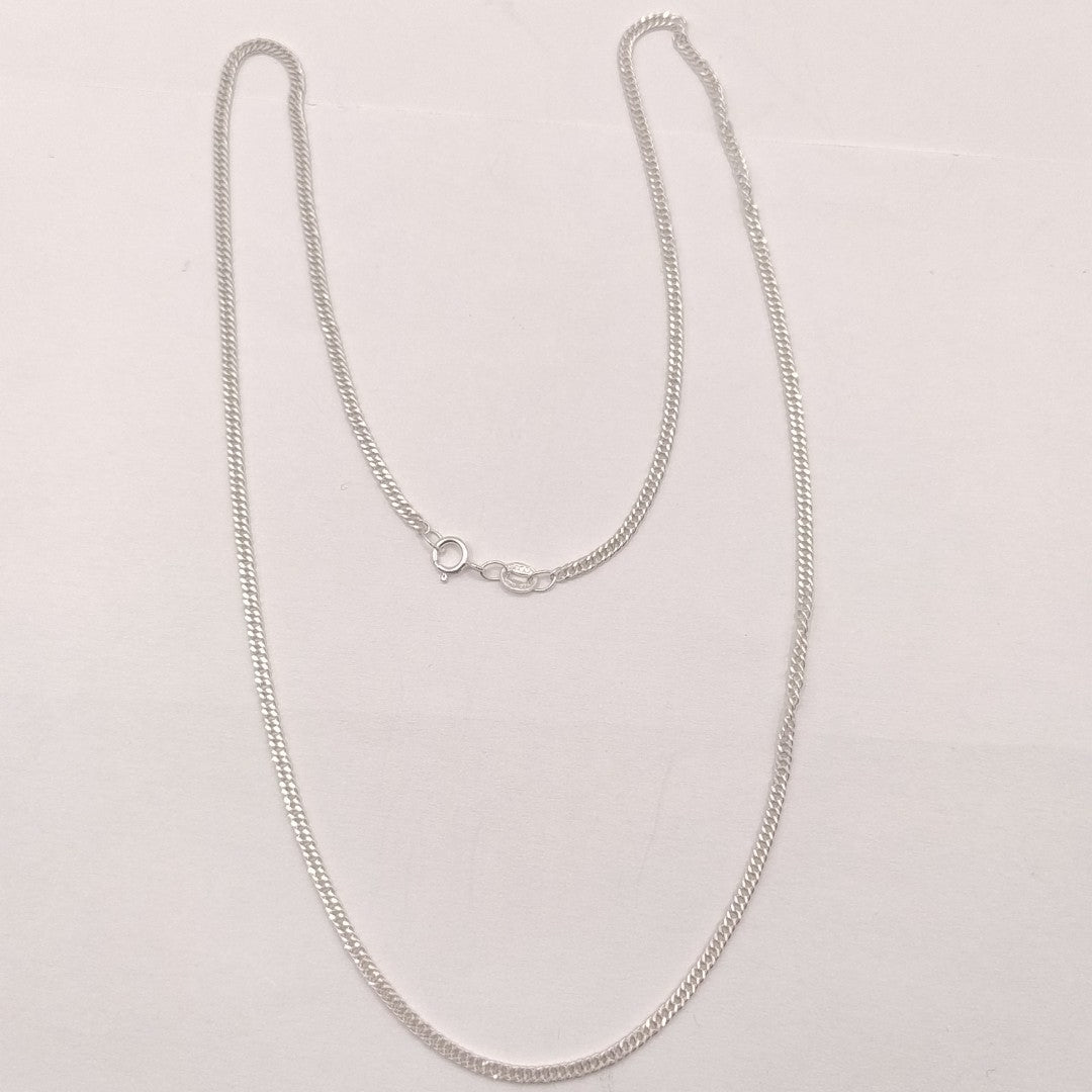 CADENA BARBADA PLATA .925 50 CM 4.12 GR (NUEVO)